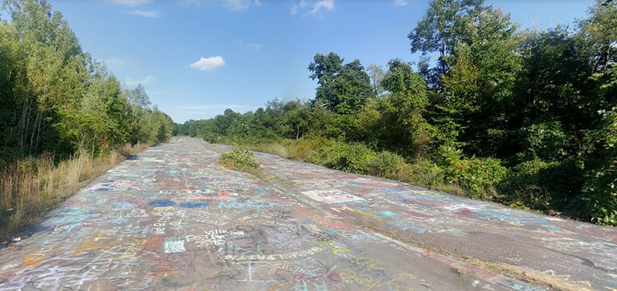 Abandoned Route 61 (Centralia) Abandoned Route 61 (Centralia)